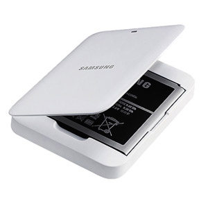 Genuine Samsung Galaxy S4 Extra Battery Kit - White