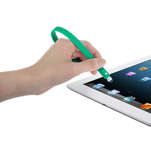 Stylus Pen Wrist Band for Touchscreen - Black