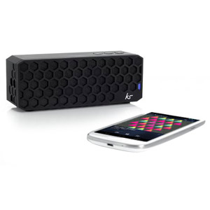 Kitsound Hive Bluetooth Wireless Portable Stereo Speaker - Black