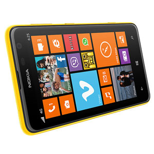 Nokia Shell Lumia 625 - Yellow - CC-3071