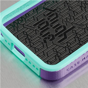 Case-Mate Tough Case for iPhone 5/5S - Violet Purple/Pool Blue