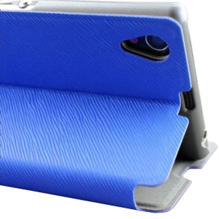 Muvit Sony Xperia Z1 Stick 'N' Stand Case - Blue