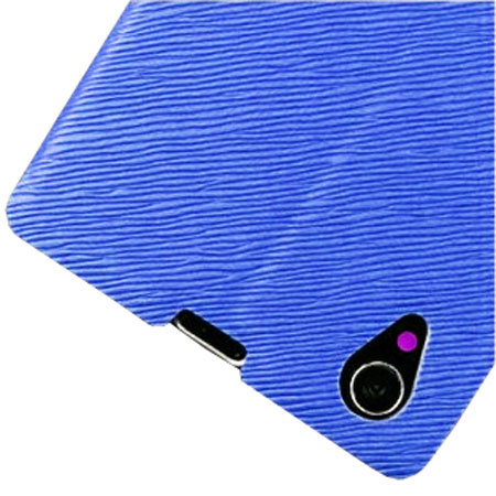 Muvit Sony Xperia Z1 Stick 'N' Stand Case - Blue