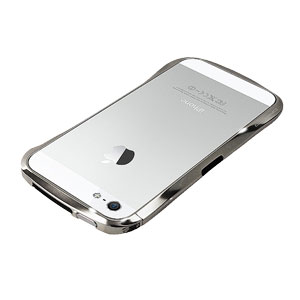 Draco Design Aluminium Bumper for the iPhone 5S / 5 - Luxury Silver