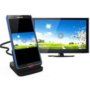 Samsung Galaxy S3 Case Compatible HDMI Charging Dock