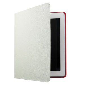 L.LA Case and Stand for iPad Air - White