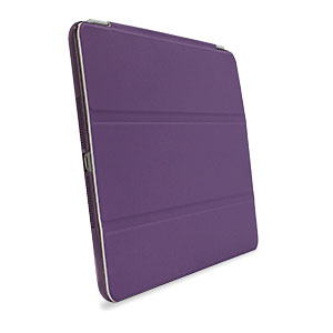 Smart Cover with Hard Back Case for iPad Air - Purple