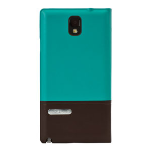 Smart Cover Case for Samsung Galaxy Note 3 - Blue / Brown
