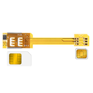 Dual SIM Card Adapter for Samsung Galaxy S4