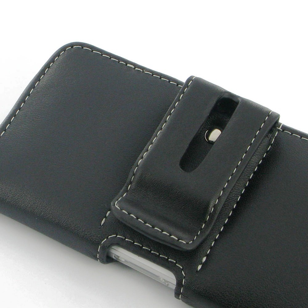 PDair Horizontal Leather Pouch Case for Sony Xperia Z1S - Black