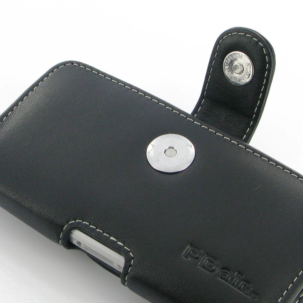 PDair Horizontal Leather Pouch Case for Sony Xperia Z1S - Black