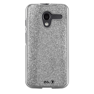 Case-Mate Glimmer for Moto X - Silver