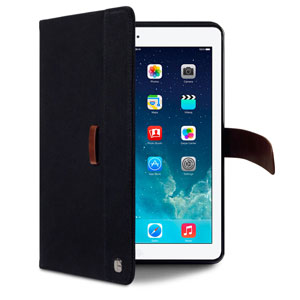 Covert Metropolitan Case for iPad Air - Black / Brown