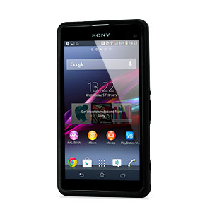 Flexiframe Sony Xperia Z1 Compact Bumper Case - Black