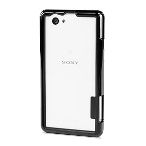 Flexiframe Sony Xperia Z1 Compact Bumper Case - Black