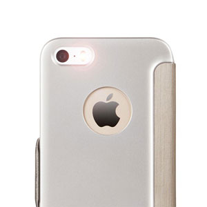 Moshi SenseCover for iPhone 5S / 5 - Brushed Titanium