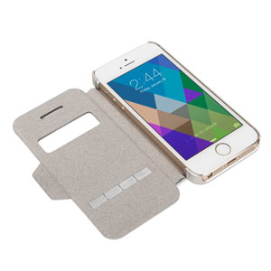 Moshi SenseCover for iPhone 5S / 5 - Brushed Titanium