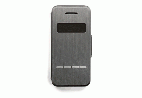 Moshi SenseCover for iPhone 5S / 5 - Brushed Titanium