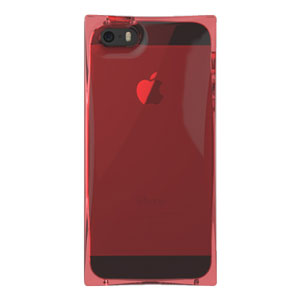 Zenus Avoc Ice Cube Case for iPhone 5S / 5 - Red