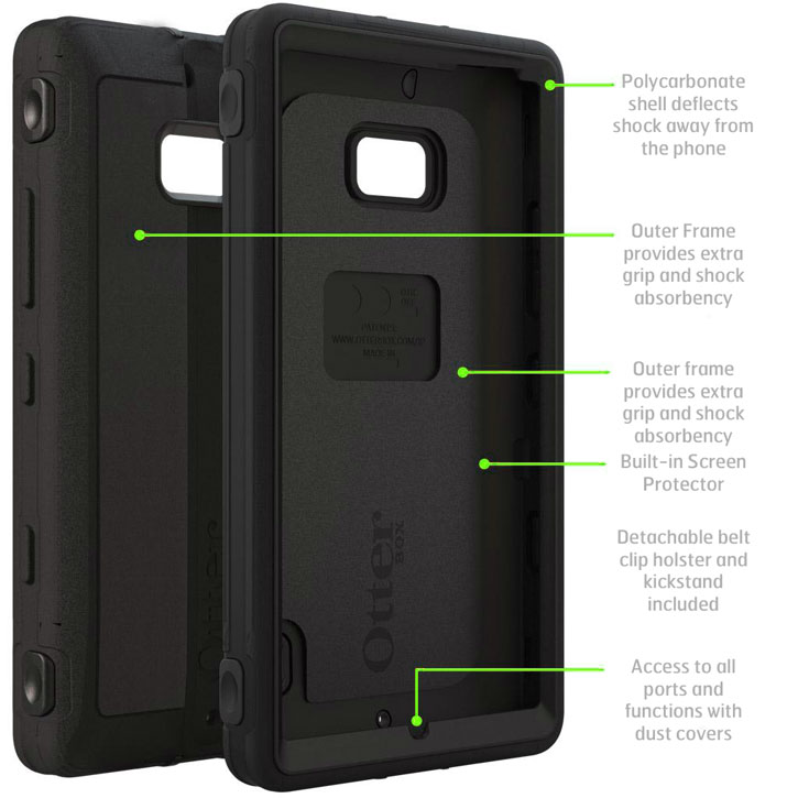 OtterBox Defender Series for Nokia Luma 930 - Black