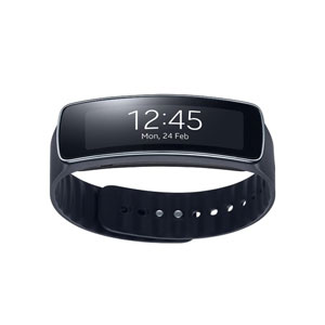 Samsung Gear Fit Smartwatch - Black