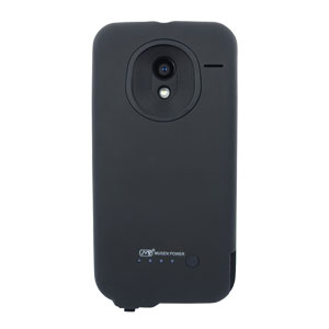 Mugen Motorola Moto X Extended Battery Case 2800mAh - Black