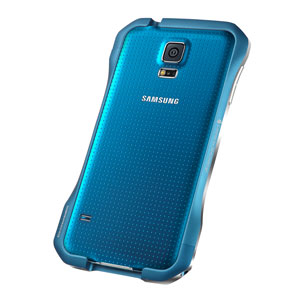 Draco Galaxy S5 Supernova S5 Aluminium Bumper - Electric Blue