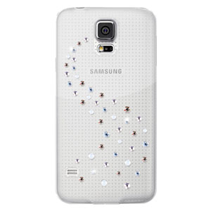 Bling My Thing Milky Way Collection Galaxy S5 Case - Angel Mix