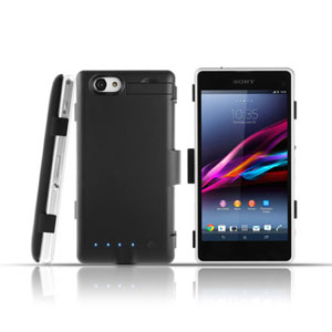 Sony Xperia Z1 Compact Power Jacket Case 3200mAh - Black