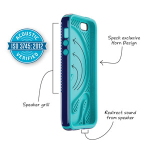 Speck CandyShell Amped iPhone 5S / 5 Case - Cadet Blue