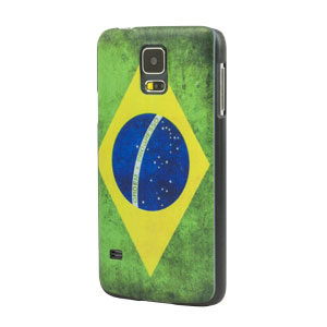 World Cup Flag Samsung Galaxy S5 Case - Brazil