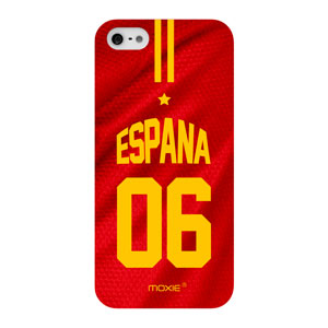 World Cup iPhone 5S / 5 Football Shirt Case - Spain