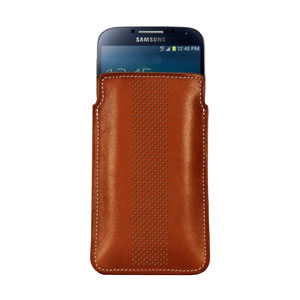 Bling My Thing Infinity Dots Pouch for Galaxy S Phones - Brown