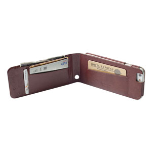 Krusell Kalmar Sony Xperia Z1 Wallet Case - Brown