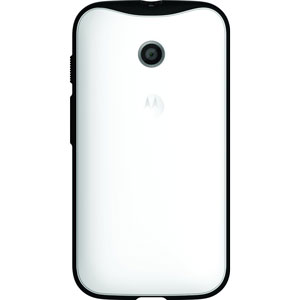 Official Motorola Grip Shell Case for Moto E - White