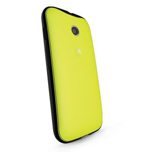 Official Motorola Moto E Grip Shell Case - Lemon Lime