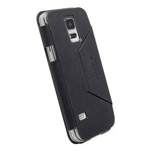 Krusell Malmo FlipCover Samsung Galaxy S5 Mini Wallet Case - Black