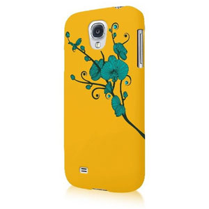Bling My Thing Ayano Kimura Orchid Galaxy S4 Case - Yellow