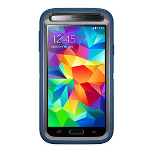 OtterBox Defender Series Samsung Galaxy S5 Protective Case - Blue
