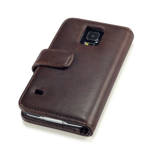 Adarga Galaxy S5 Leather-Style Wallet Case