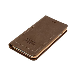 Zenus Tesoro iPhone 6 Leather Diary Case - Brown
