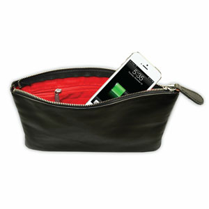 Clutchie Boost Power Bank Purse - Black