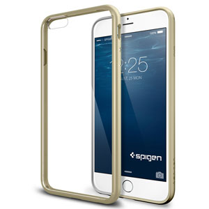 Spigen Ultra Hybrid iPhone 6 Plus Bumper Case - Champagne Gold