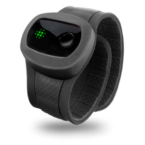 KidFit Childrens Wireless Fitness Tracking Wristband - Black