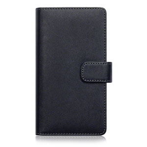 Encase Samsung Galaxy Note 4 Leather-Style Wallet Case - Tan / Black
