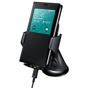 Samsung Qi Wireless Charging Car Holder and Charger - Black