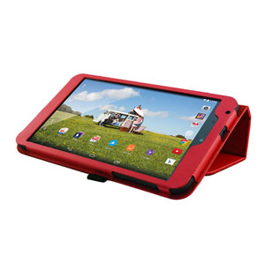 Encase Stand and Type Tesco Hudl 2 Case - Red