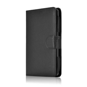 Encase Leather Style Amazon Kindle Voyage Folio Case - Black