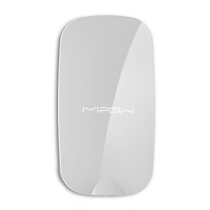 MiPow 3000mAh Portable Charging Compact Mirror Power Bank - White