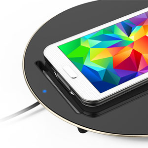 Aukey Luna Qi Universal Wireless Charger - Silver